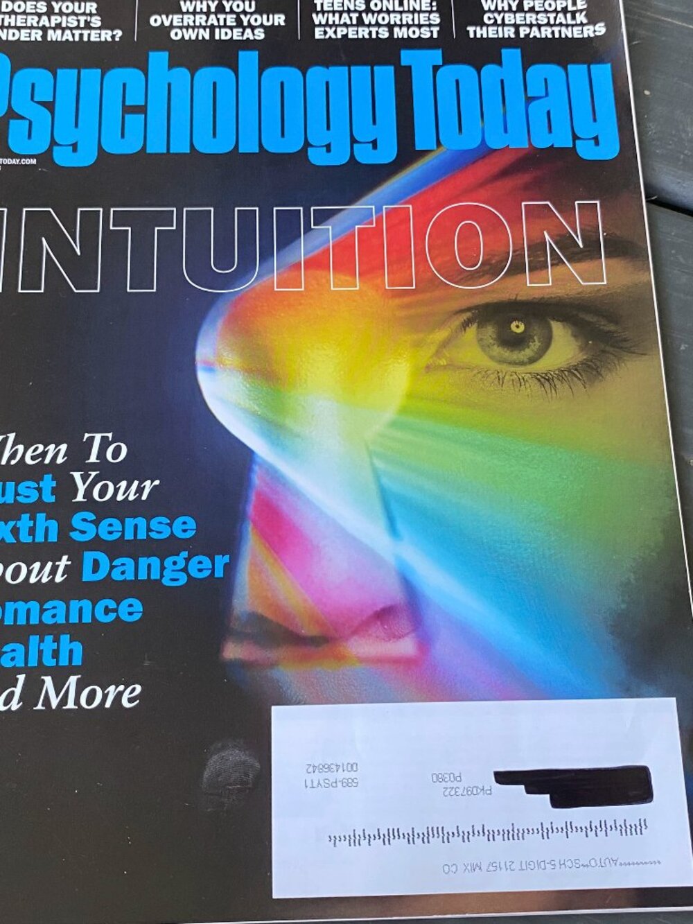 Psychology Today- Intuition- Aug. 2023